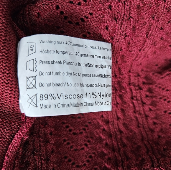 Coofandy Button-Up Knit Shirt, Large - Picture 3 of 4